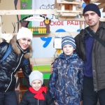 Победитель Серов Вадим с семьёй